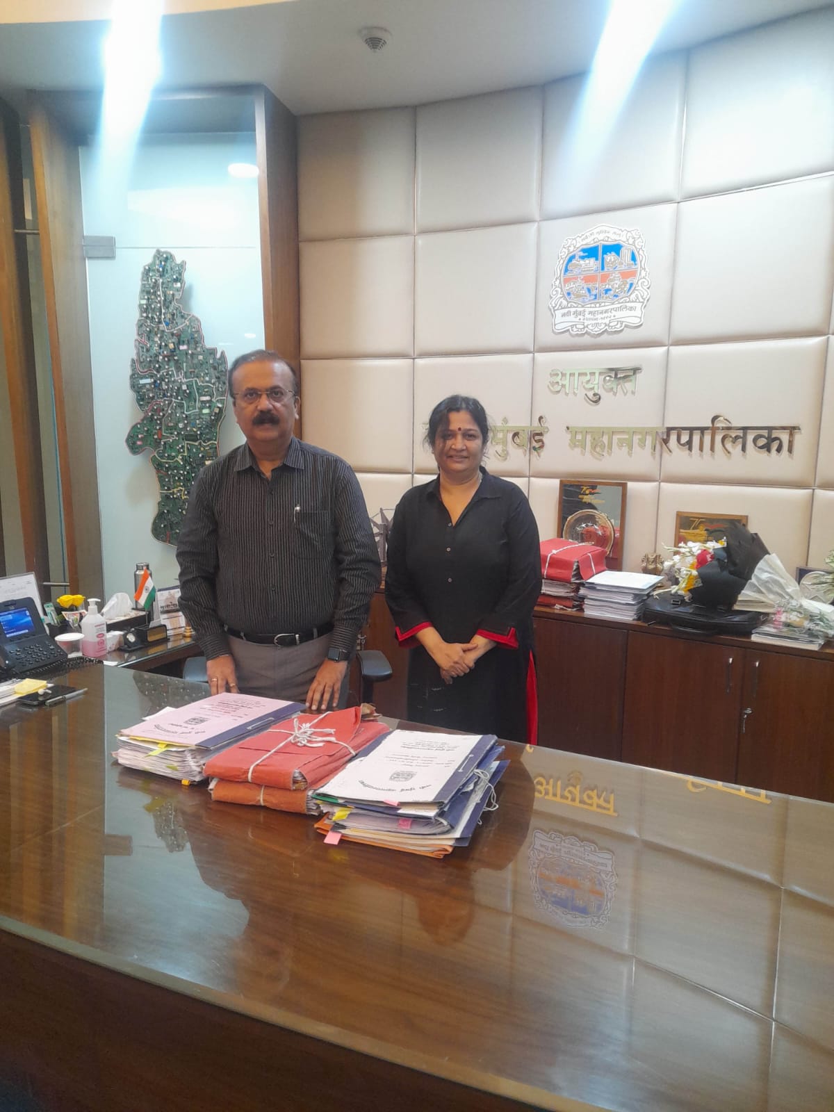 With IAS Rajesh Narvekar