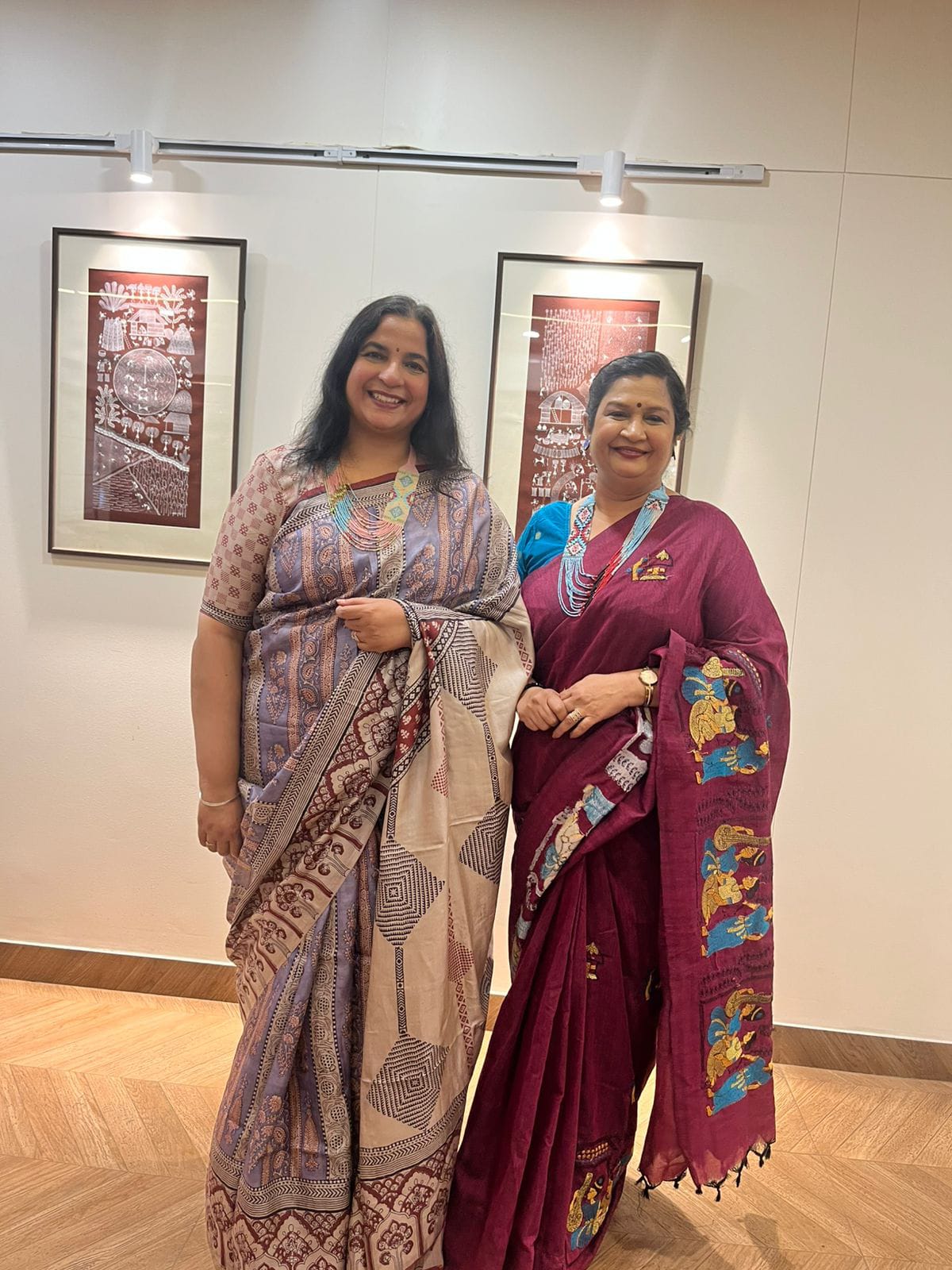 With Tribal Commissioner Nashik Leena Bansod