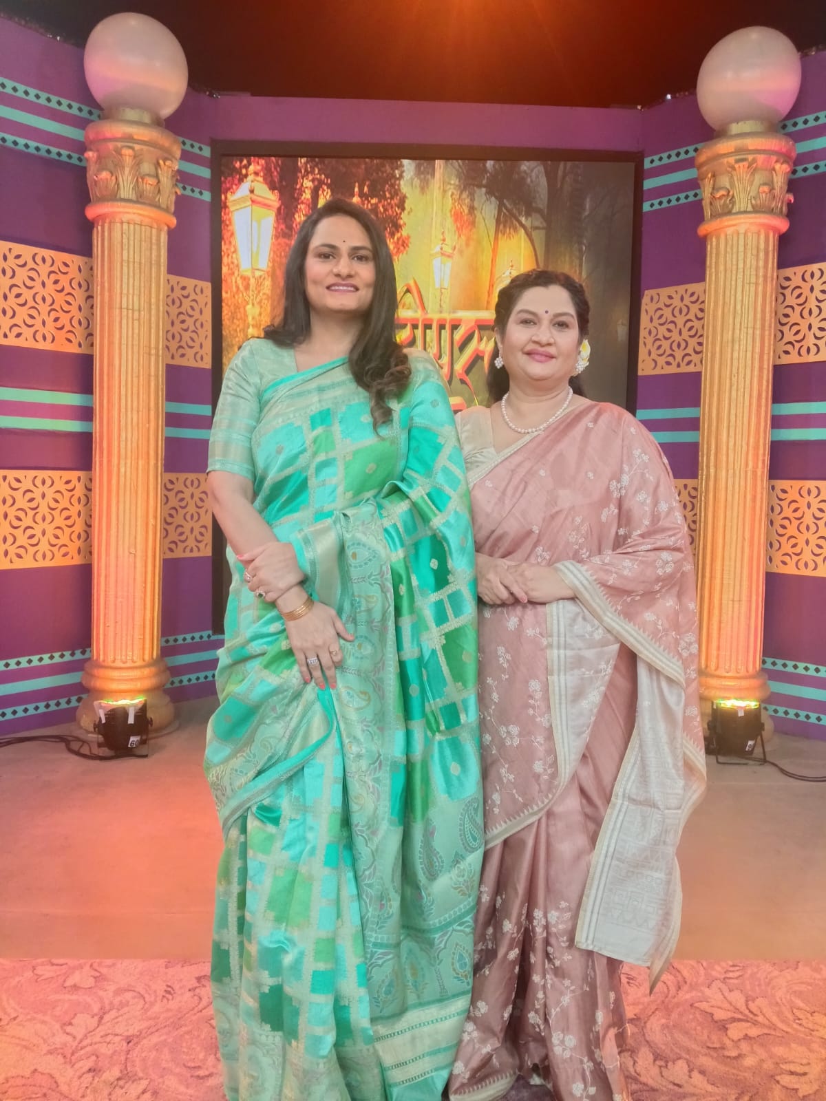 With Nasik Municipal Commissioner Manisha Khatri